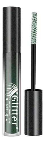Máscara Glitter Care, Máscara Brillante, Eficaz Y Duradera Green (glitter)