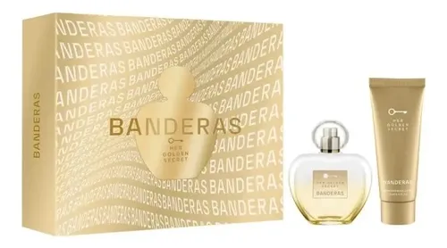 Estuche Perfume Mujer Banderas Her Golden Secret Edt 80ml