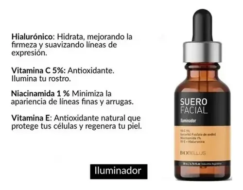 Biobellus Suero Facial Iluminador 30 Ml