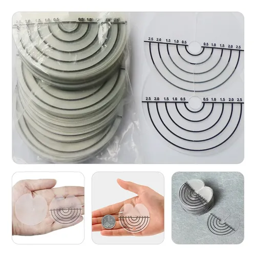 50 Uds Plantillas Separadoras Protectoras Extensiones Cabell