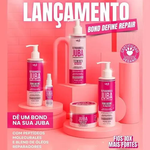 Crema Peinar Juba Bond Repair Define 300ml Cg Widi Care