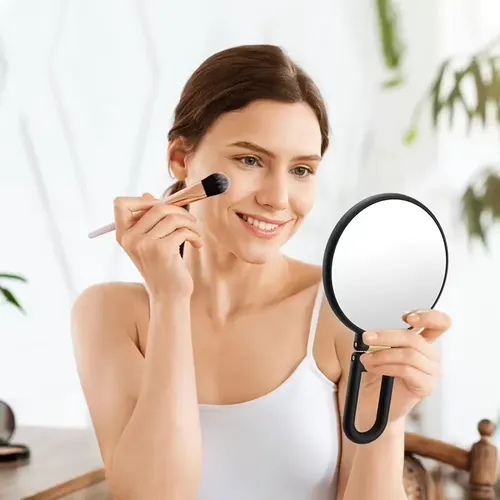 Espejos De Maquillaje Con Aumento De 60 Aumentos, Espejo De