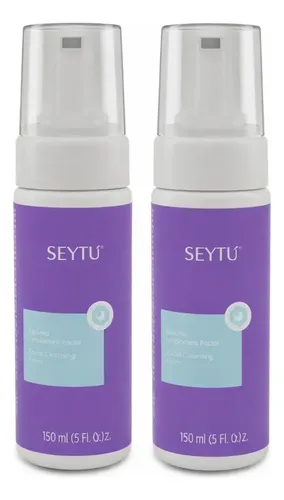 Espuma De Limpieza Facial Seytu Kit X2