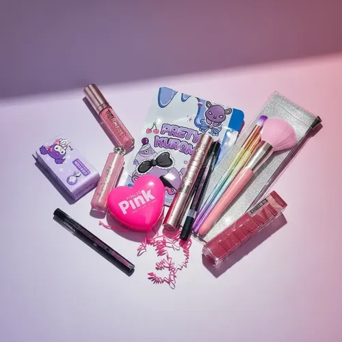 Combo Maquillaje Make Up Kit Completo Box 3 Cutie