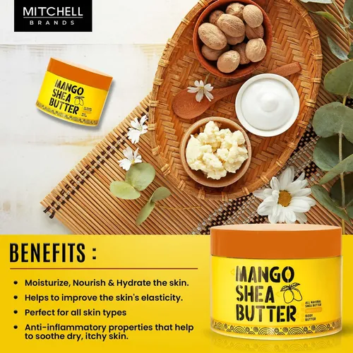 Crema Hidratante Para La Piel Mitchell Brands, Manteca De Ka