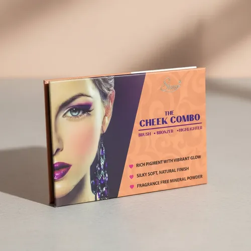 Paleta De Contorno Rubor  Highlighter