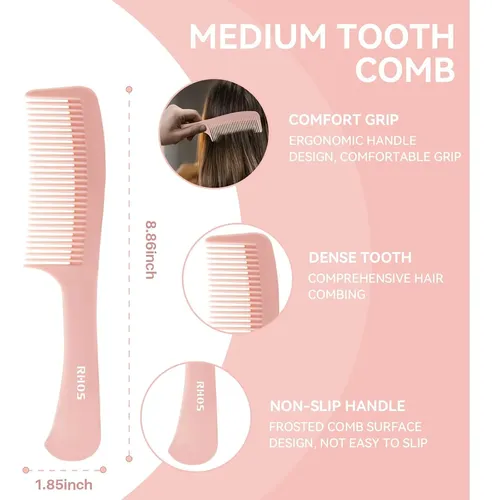 Set De Peinetas De 3 Piezas Para Todo Tipo De Cabello