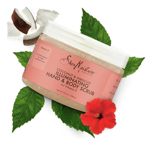 Exfoliante Corporal Sheamoisture, Coco E Hibisco, 12 Onzas