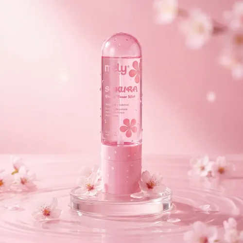Rutina Skincare Asiatica Sakura Mely 5 Pasos+bolso Neceser