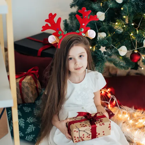 Broches Sweet E Mori Mink Ball Antlers Par De Clips Navidad