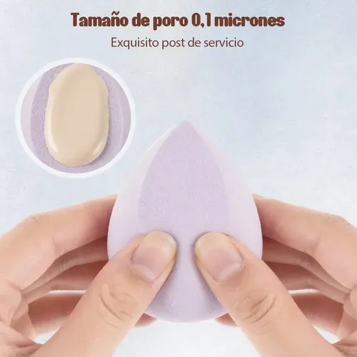 Kit 15 Esponjas De Maquillaje Beauty Blender En Polvo