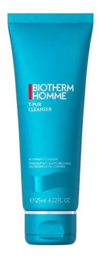 Biotherm Homme T-pur Limpiador Facial Purificante Anti Brillo 125 Ml