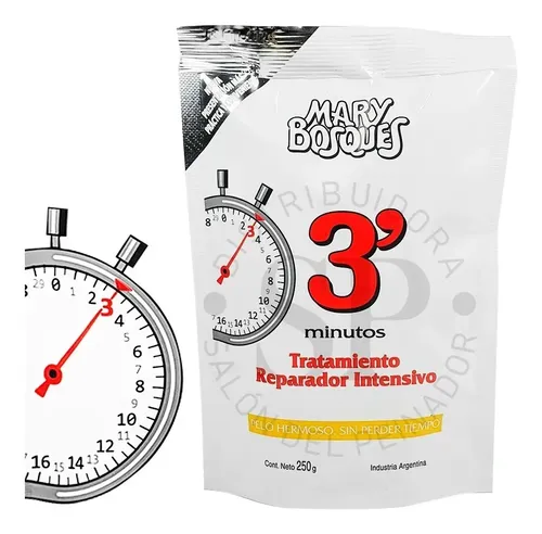 3´ Minutos Tratamiento Reparador Intensivo Mary Bosques 250g