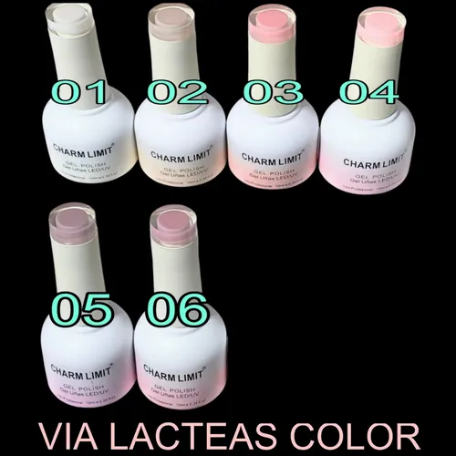 12 Esmaltes Semipermanentes Charm Limit 10 Mililitros Aproba