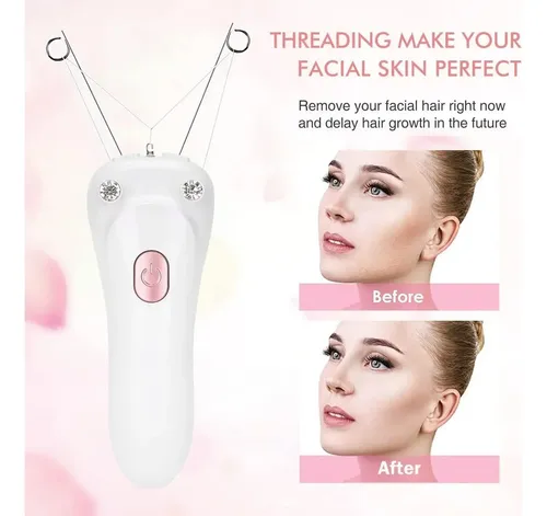 Epilador Eléctrico Inalámbrico Flylin Para Vello Facial