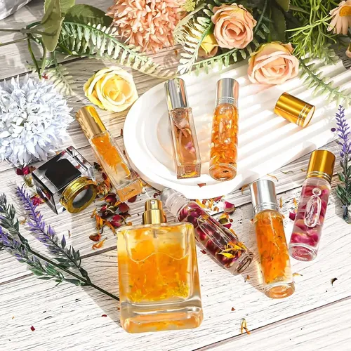 Kit Diy Perfume Mujer Gdblsm Con Aceites Esenciales Y