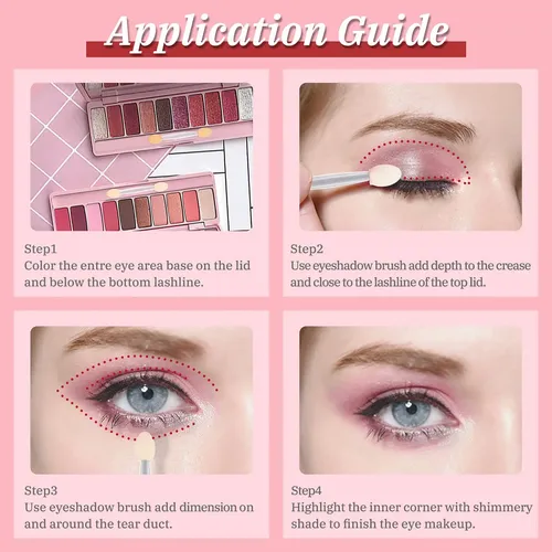 Esponja Desechable Morgles For Aplicar Sombras De Ojos, 50