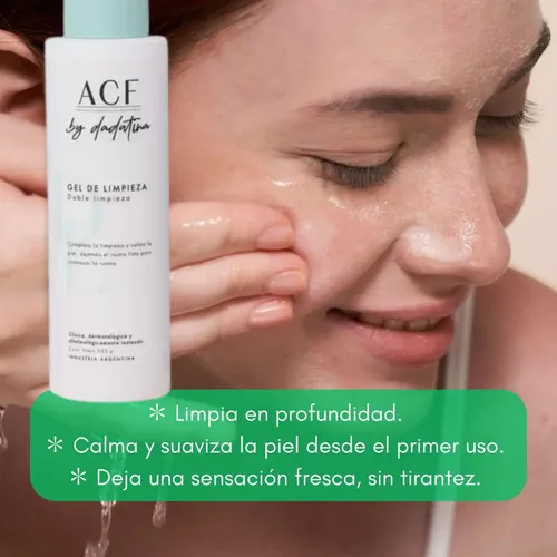 Dadatina Gel Limpieza Facial Acf Piel Sensible Calmante 200