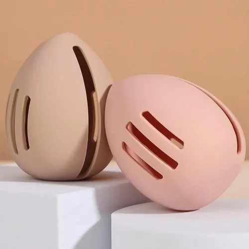 Estuche Porta Esponja De Maquillaje Organizador Viaje Makeup