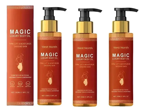 Aceite Corporal Reafirmante Mágico – 3 Unidades