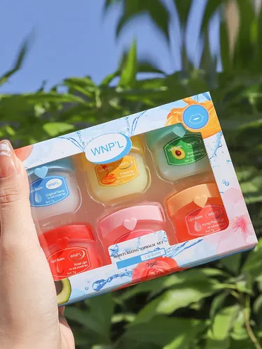 Set De 6 Minibálsamos Labiales Wnp’l, 7 G Cada Uno, Hidratan