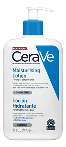 Loción Hidratante Cerave Para Piel Seca A Extra Seca 473ml