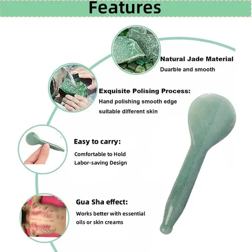 Herramienta De Masaje Gua Sha Para Coser La Parte Superior,