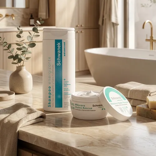 Kit X2 Schwanek Rutina Hidratación Mujer Shampoo Baño Crema