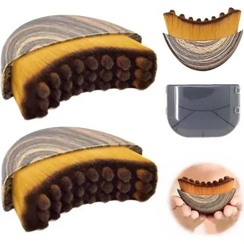 Zx Paquete De 2 Cepillos Para Contorno Linfático Facial Y