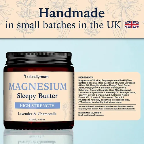 Manteca De Magnesio [natural & Vegano] – Magnesio Tópico …