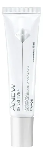 Crema Contorno de Ojos Avon Anew Sensitive+ 15 mL Día/Noche Hipoalergénica