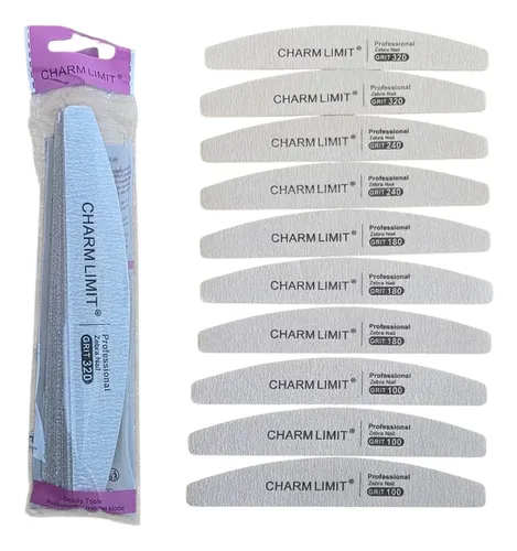 Repuestos Limas Autoadhesivas Charm Limit X 10u.