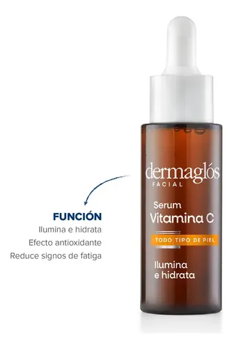 Serum Dermaglós Facial Vitamina C 25 Ml X 25 Ml