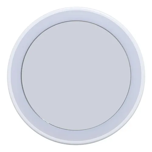 Lch Espejo De Maquillaje Iluminado Con 10 Aumentos Y