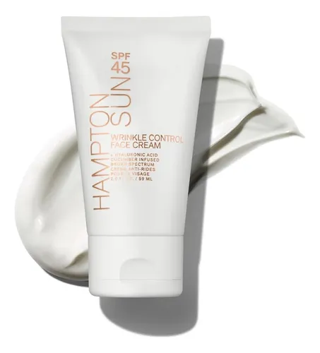 Crema Facial Spf 45 Hampton Sun Con Ácido Hialurónico