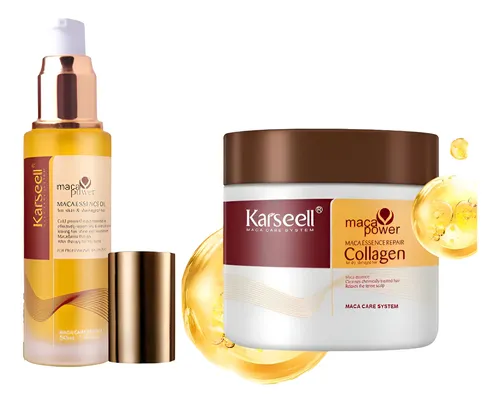 Set Karseell Mascarilla Maca Power + Oleo Collagen