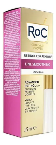 Crema para ojos RoC Retinol Correxion día/noche de 15mL