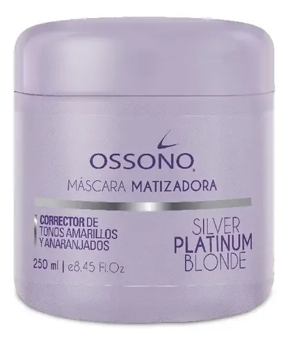 Kit Matizador Silver Blonde + Protector Térmico De Ossono