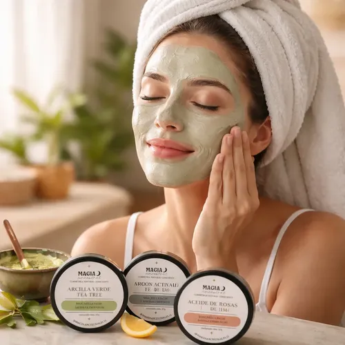 Mascarilla Facial Seca- Cosmética Natural