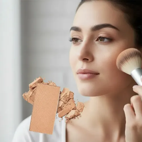 Rubor Compacto Mary Kay Chromafusion Tono Del Maquillaje Glazed
