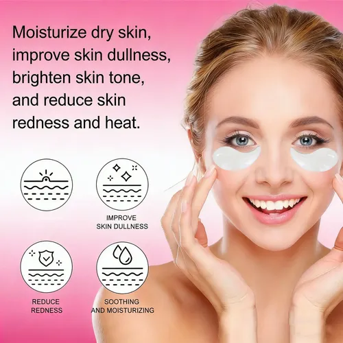 Mascarilla Iluminadora Para Ojos Con Aceite De Ginseng, Hidr Todo Tipo De Piel