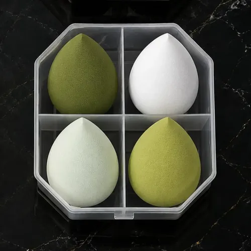 Powder Compact, Cojín, Esponja De Maquillaje, Herramientas D