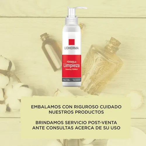 Leche Limpieza Lidherma Emulsion Facial Desmaquilla Hidrata