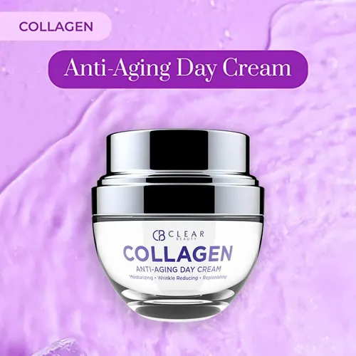Crema Facial Hidratante Colágeno Clear Beauty 48ml