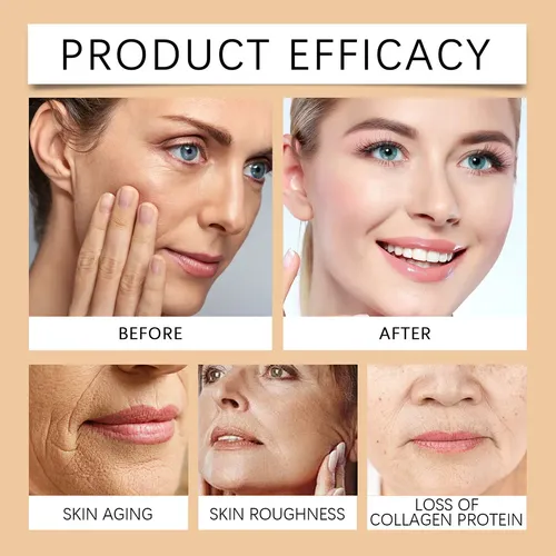 Sérum Iluminador Facial Prettycowry Con Retinol, Colágeno Y