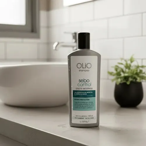 Shampoo Sebo Control Dermo Protector Cabello Graso X 420 Ml