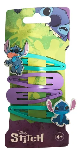 Set Hebillas Stitch Accesorio Para El Pelo Original Disney