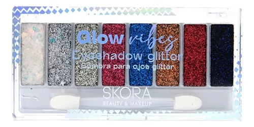 Sombra Ojos Glitter Glow Vibes Con Aplicador Modelo 3 39554