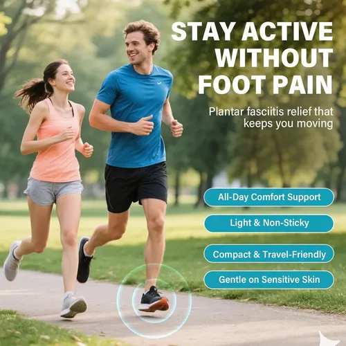 Crema For Fascitis Plantar, Fórmula Suave Y Natural