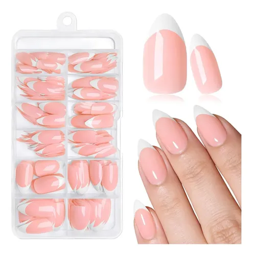 Bellelfin Uñas Francesas En Gel, 240 Pzas, Tamaño